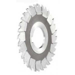 ‎ 6″ × .187× 1-1/4 - HSS Staggered Tooth Slitting Saw